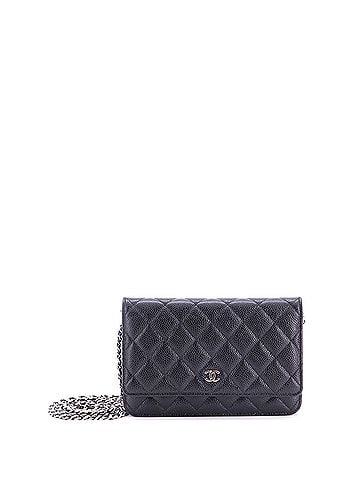 Chanel Wallet on Chain Quilted Caviar (view 1)