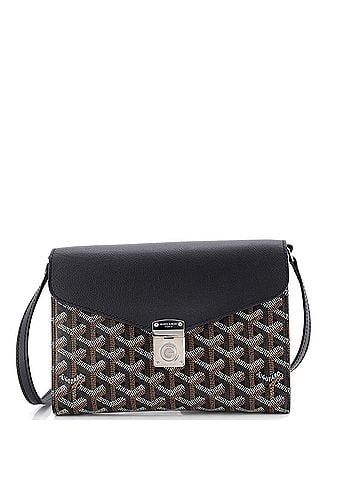 Goyard Chypre Wallet on Strap Coated Canvas with Leather (view 1)