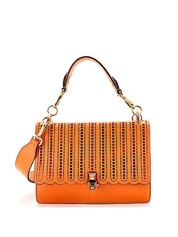 Fendi Kan I Bag Laser Cut Leather Small (view 1)