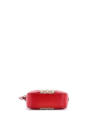 Gucci Bree Disco Crossbody Bag GG Canvas with Leather Mini (view 2)