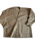 First Rite 100% Wool Gray Cardigan Size L - photo 1
