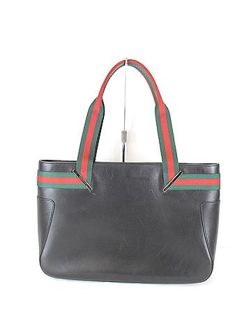 Gucci GUCCI Sherry Line 73983 002058 Tote Bag Leather Black Women's (view 2)