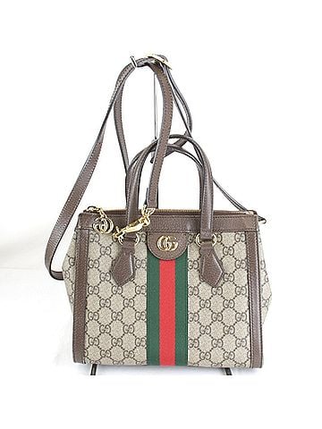 Gucci GUCCI Ophidia Bag 547551 520981 Shoulder GG Supreme Canvas Beige Women's (view 1)