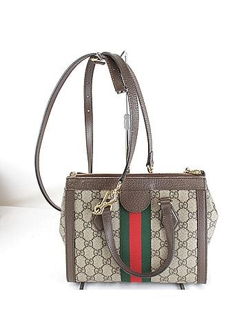 Gucci GUCCI Ophidia Bag 547551 520981 Shoulder GG Supreme Canvas Beige Women's (view 2)