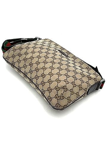 Gucci GUCCI 189749 GG Canvas Sherry Shoulder Bag Leather Brown Women's (view 2)