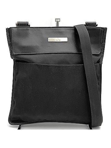 Gucci GUCCI 019 0348 Shoulder Bag Nylon/Leather Black Women's Men's (view 1)