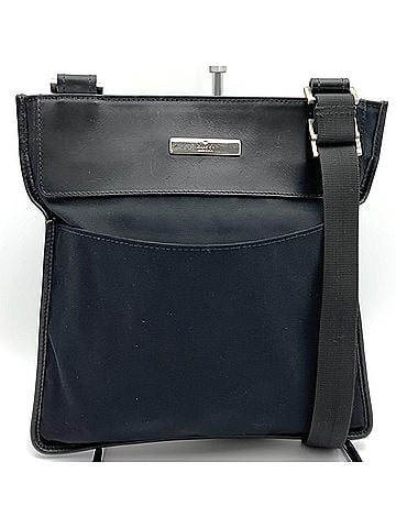 Gucci GUCCI 019 0348 Shoulder Bag Nylon/Leather Black Women's Men's (view 1)