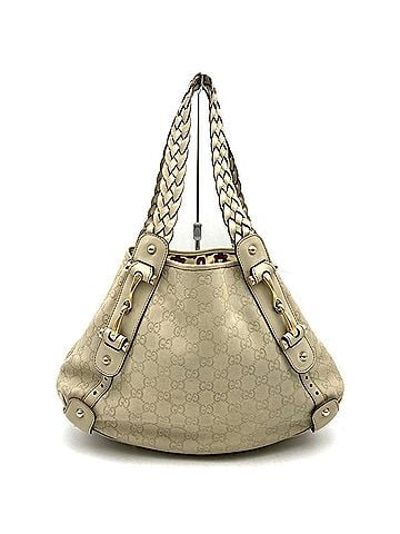 Gucci GUCCI 162900 Guccissima Tote Bag Leather GG Beige Women's (view 1)