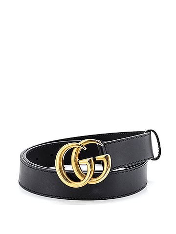 Gucci GG Marmont Belt Leather Wide (view 1)