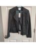 Catherine Malandrino Solid Gray Black Jacket Size M - photo 6
