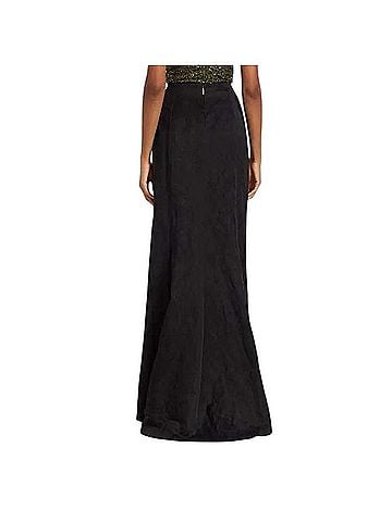 Jason Wu Collection Crinkle Maxi Skirt Formal Skirt (view 2)