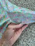 IBKUL Floral Multi Color Long Sleeve Button-Down Shirt Size XS - photo 5