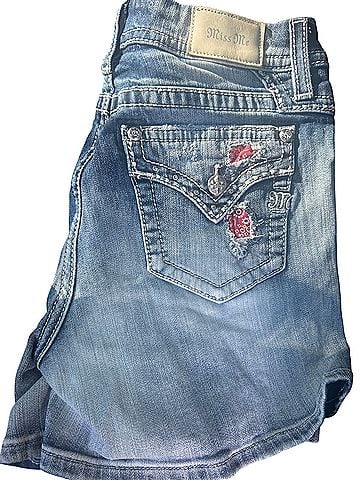 Miss Me Denim Shorts (view 2)