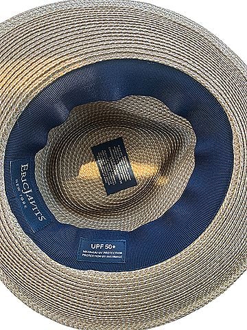 Eric Javits Straw Fedora Hat (view 2)