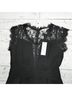 BCBGeneration 100% Polyester 100% Acetate Black Casual Dress Size 8 - photo 3