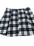 Carmar Plaid Black White Casual Skirt Size 0 - photo 2