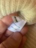 Wol Hide 100% Alpaca Solid Ivory Pullover Sweater Size M - photo 5