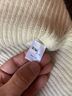 Wol Hide 100% Alpaca Solid Ivory Pullover Sweater Size M - photo 4