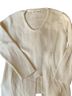 Wol Hide 100% Alpaca Solid Ivory Pullover Sweater Size M - photo 1