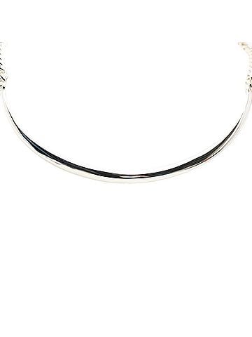 Hermès Hermes Boucles Sellier Inflexible Necklace, Size 46, SV925 Silver, Women's. (view 2)