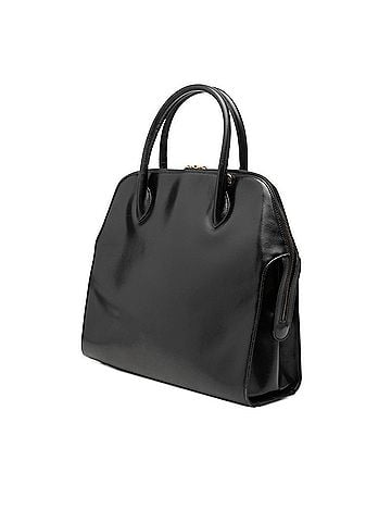 Salvatore Ferragamo Salvatore Ferragamo Gancini Handbag Shoulder Bag 2WAY AK 5645 Black Leather Women's (view 2)