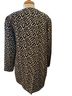 Chico's Graphic Black White Coat Size 2 - photo 2