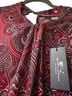 Tommy Hilfiger Paisley Multi Color Sleeveless Blouse Size M - photo 2