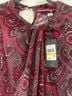 Tommy Hilfiger Paisley Multi Color Sleeveless Blouse Size M - photo 3