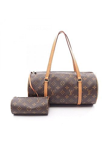 Louis Vuitton Louis Vuitton Papillon 30 Handbag, Coated Canvas and Leather, Monogram Pattern, Women's, Brown, M51385 (view 1)