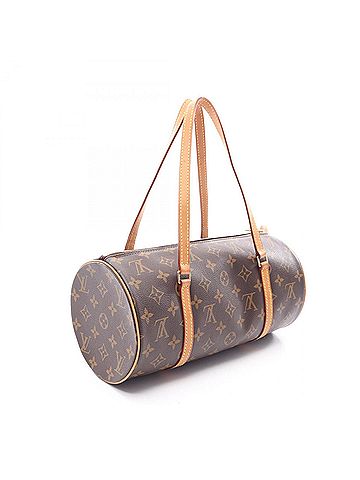 Louis Vuitton Louis Vuitton Papillon 30 Handbag, Coated Canvas and Leather, Monogram Pattern, Women's, Brown, M51385 (view 2)