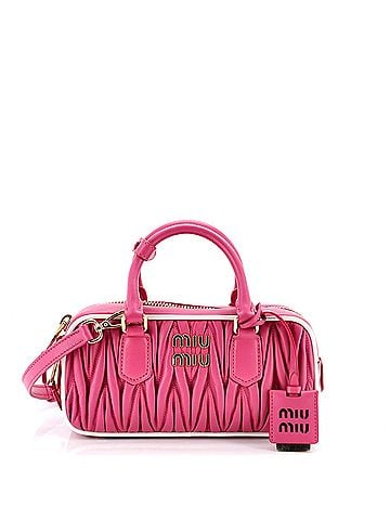 Miu Miu Arcadie Top Handle Bag Matelasse Leather Regular (view 1)