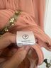 Varun Bahl 100% Rayon Pink Blouse Size XL - photo 8