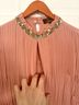 Varun Bahl 100% Rayon Pink Blouse Size XL - photo 6