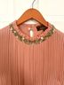 Varun Bahl 100% Rayon Pink Blouse Size XL - photo 3