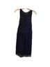 Hitherto Floral Blue Cocktail Dress Size 0 - photo 2