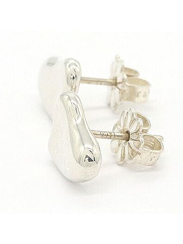 Tiffany & Co. Tiffany & Co. Elsa Peretti Full Heart Earrings, Sterling Silver 925, Women's Earrings. (view 2)