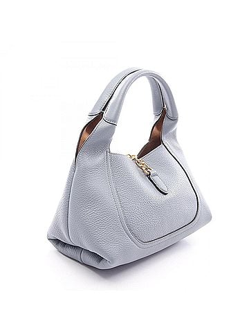 Gucci Gucci Soft Bit Small Handbag, Leather, Women's, Blue, 837467 (view 2)