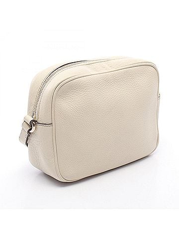 Gucci Gucci Soho Disco Bag, Interlocking G design, Shoulder Bag/Handbag, Leather, Women's, Ivory, 308364 (view 2)