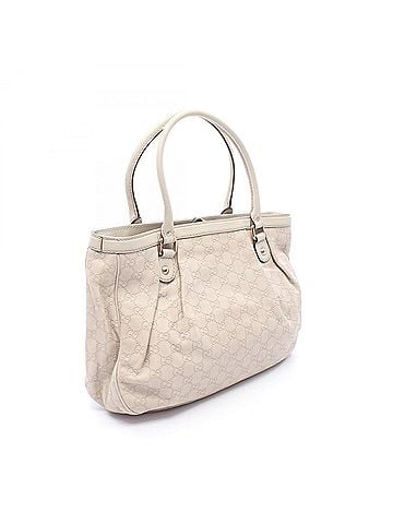 Gucci Gucci Sukey Guccissima Tote Bag Handbag Leather Women's Beige 296835 (view 2)