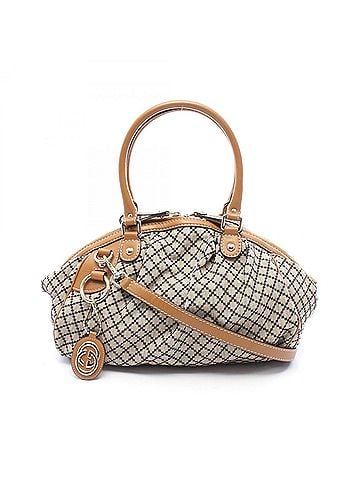 Gucci Gucci Sukey 2-Way Handbag, Canvas and Leather, Women's, Beige, Navy, Brown, Item No. 223974 (view 1)