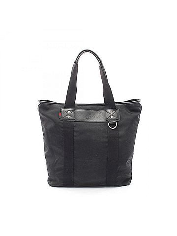 Gucci Gucci Sherry Line Tote Bag Handbag Canvas Leather Men's Black 268175 (view 1)