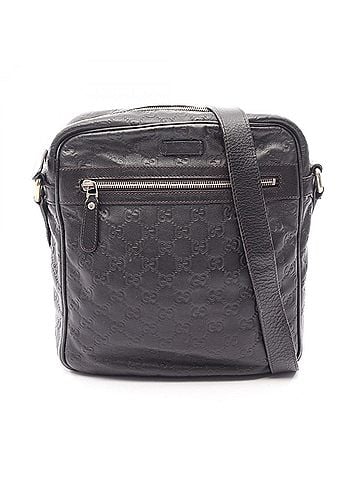Gucci Gucci Guccissima Shoulder Bag Handbag Leather Women's Brown 201448 (view 1)