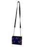 Steve Madden 100% Polyester Floral Blue Crossbody Bag One size - photo 1