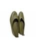 Everlane 100% Leather Solid Green Flats Size 6 1/2 - photo 9