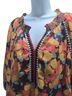 Sundance 100% Cotton Floral Multi Color Blouse Size M (petite) - photo 2