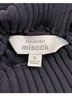 misook Chevron-herringbone Blue Sweater Vest Size S - photo 4