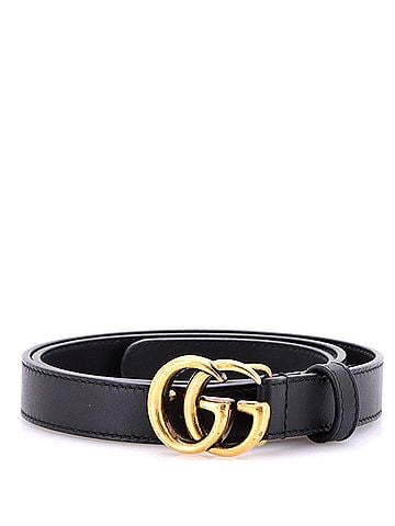 Gucci GG Marmont Belt Leather Thin (view 1)