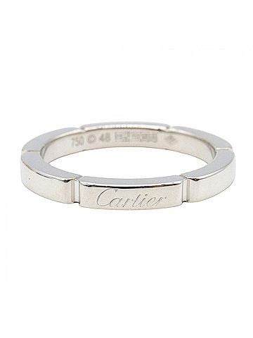 Cartier Cartier Maillon Panthère Ring, 18K White Gold (WG), Women's Silver Tone (view 2)