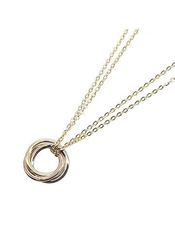 Cartier Cartier Trinity Necklace SM - Jewelry 18K (Yellow Gold), 18KWG (White 18KPG (Pink Gold) Women's Gold/Silver Tones B4084654 (view 1)