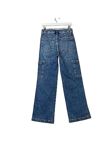 Kut from the Kloth Jodi Fab Ab Wide Leg Cargo Jeans (view 2)